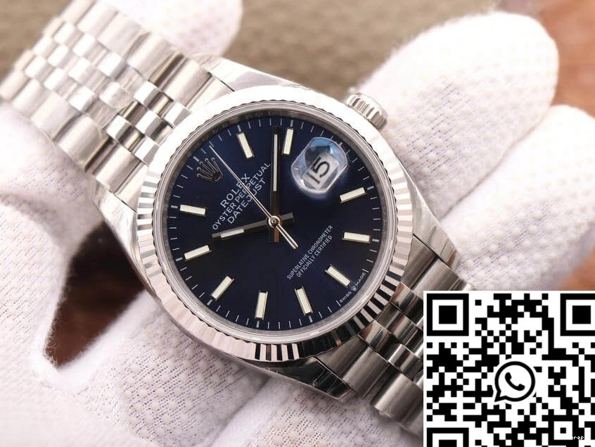 Factory M126234-0017 Rolex Steel Stainless Datejust EW 0417